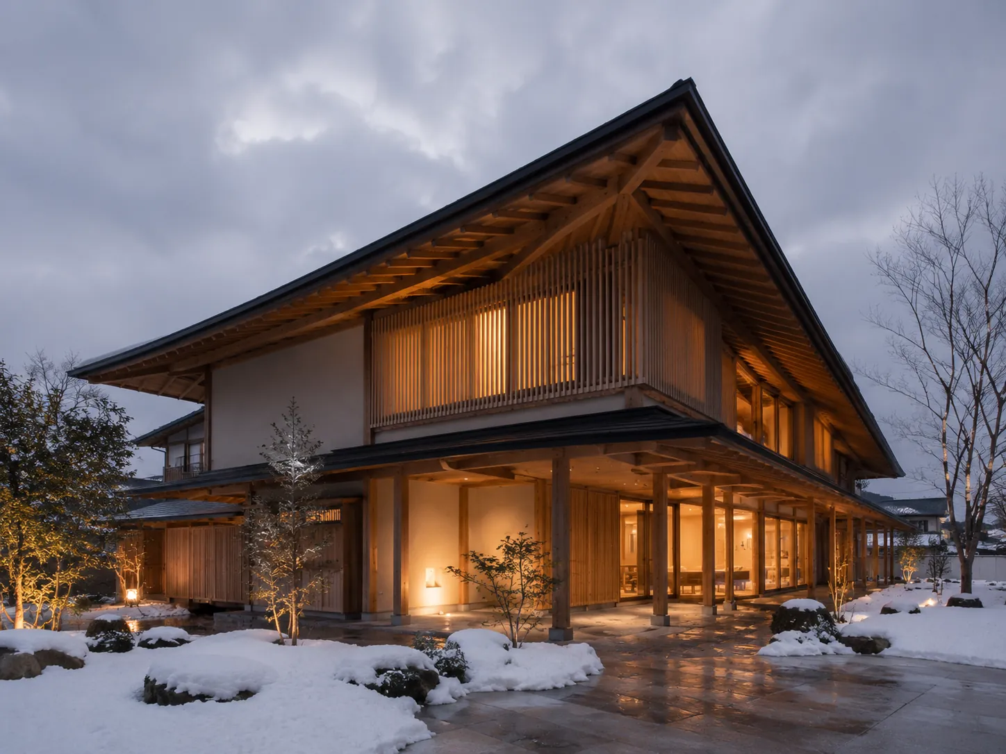 大屋根の住まい（石川県・金沢）の施工事例